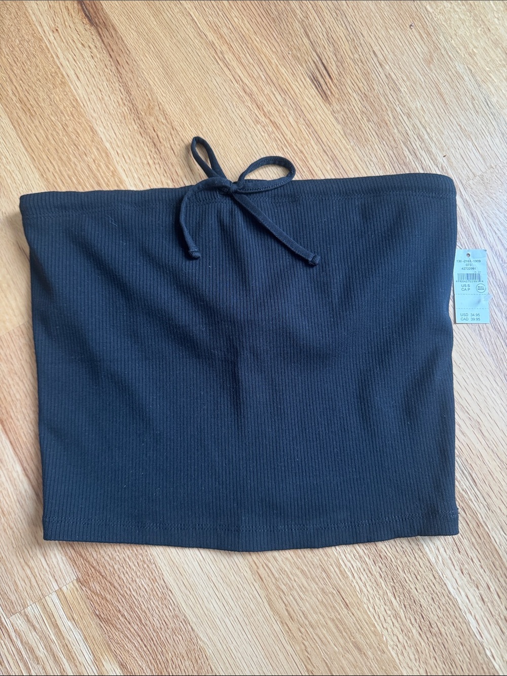 Offline tube top with shelf bra